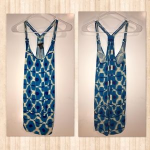 Indigo racerback dress mini